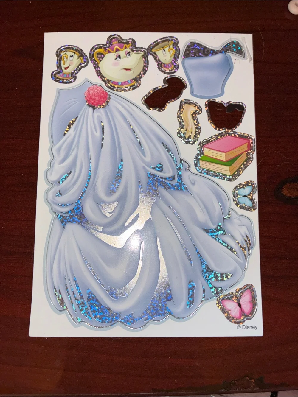 Disney  Magnetic Dress-Up Sticker Set - Multicolor